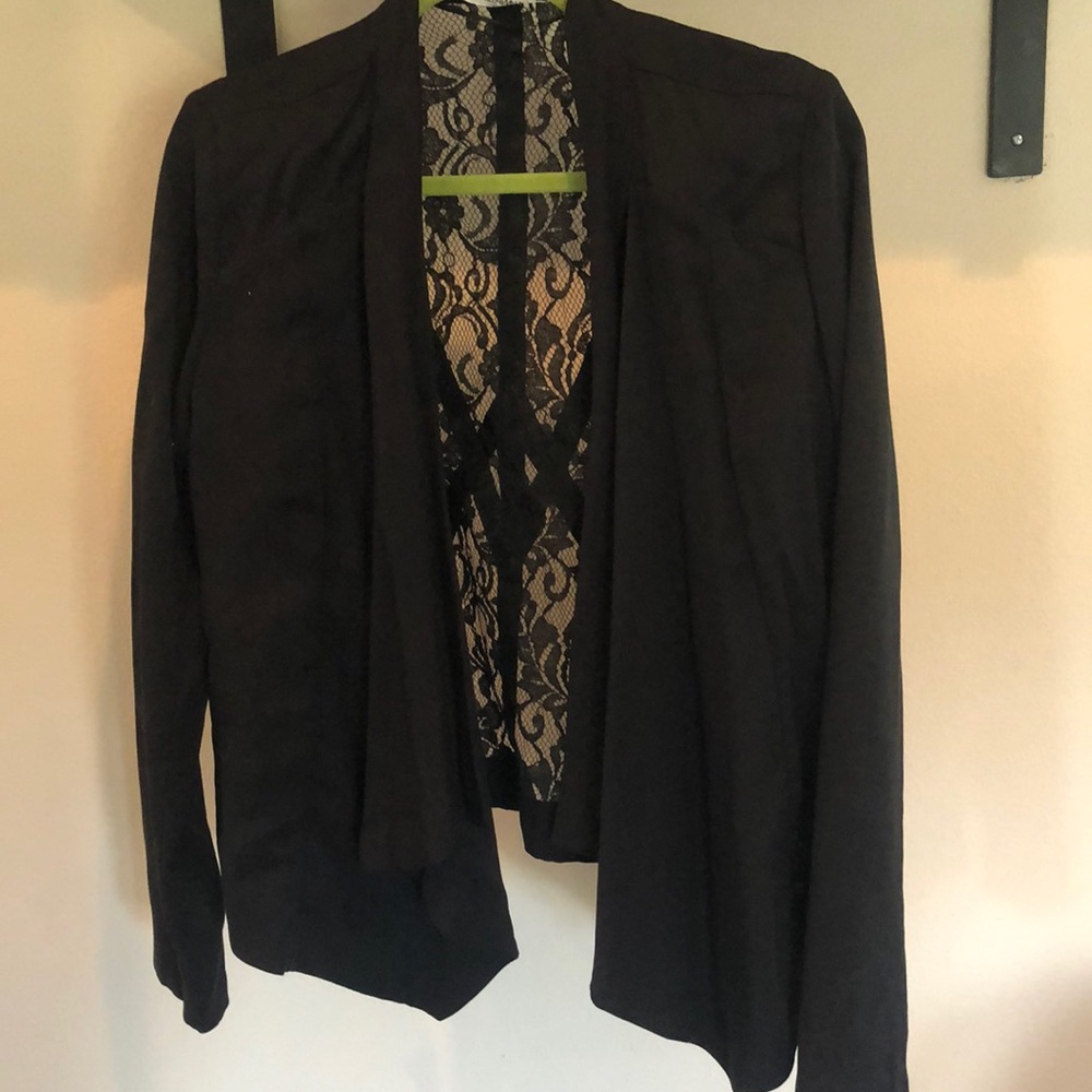 Gentle Fawn blazer with lace detail on back